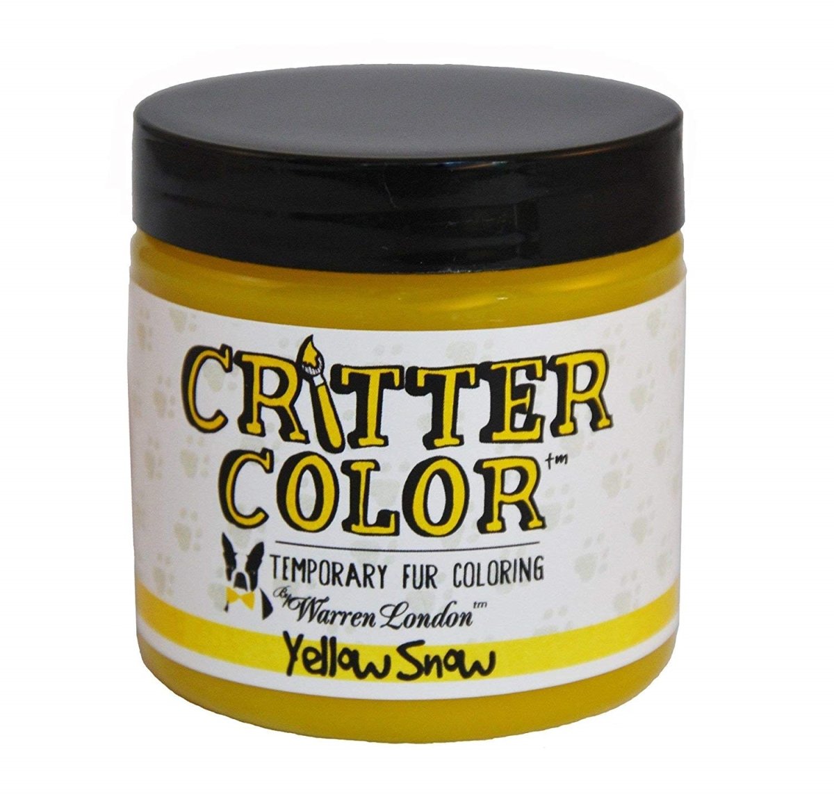 101807 Critter Color Temporary Fur Coloring For Dogs - Yellow Snow