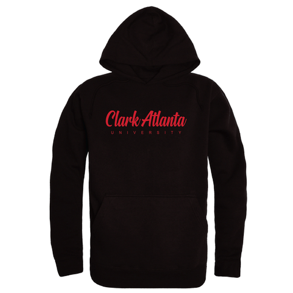 UPC 743399701966 product image for 558-512-BLK-05 Clark Atlanta University Panthers Script Hoodie, Black - 2XL | upcitemdb.com