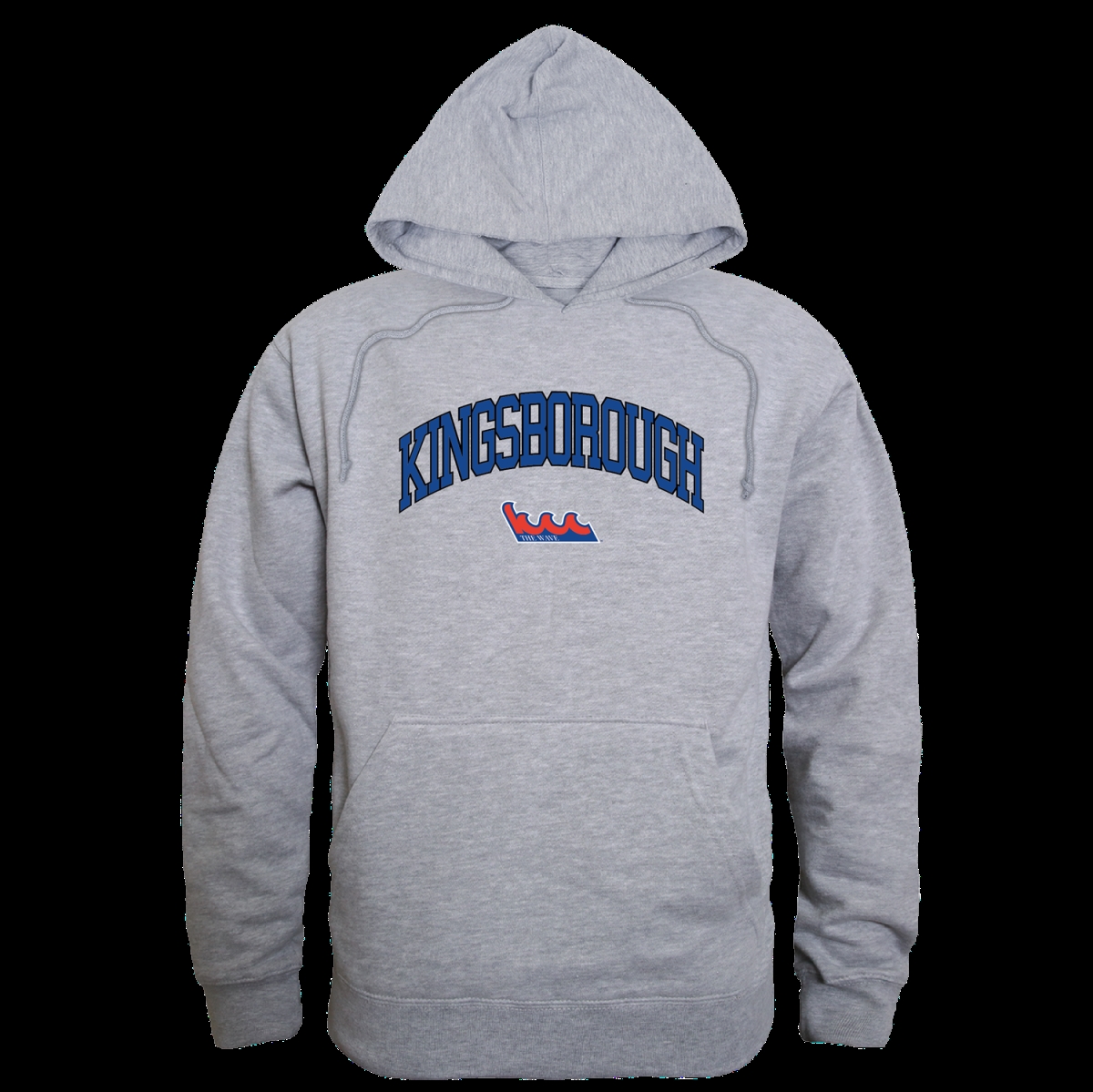 UPC 197143590229 product image for 540-660-HGY-04 Kingsborough Community College The Wave Campus Hoodie, Heather Gr | upcitemdb.com