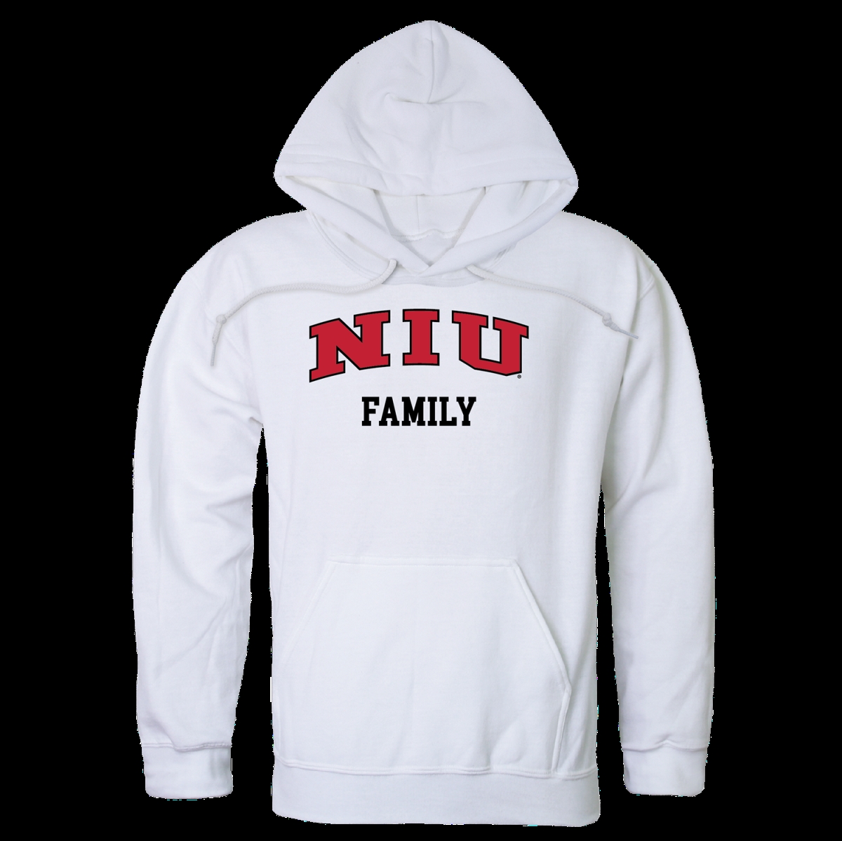 UPC 754130370952 product image for Northern Illinois University Huskies Family Hoodie, White - Large | upcitemdb.com
