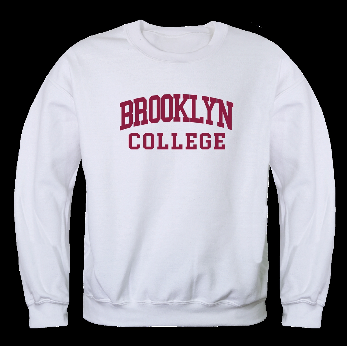UPC 197143831858 product image for 568-503-WHT-05 Brooklyn College Bulldogs Seal Crewneck Sweatshirt, White - 2 | upcitemdb.com