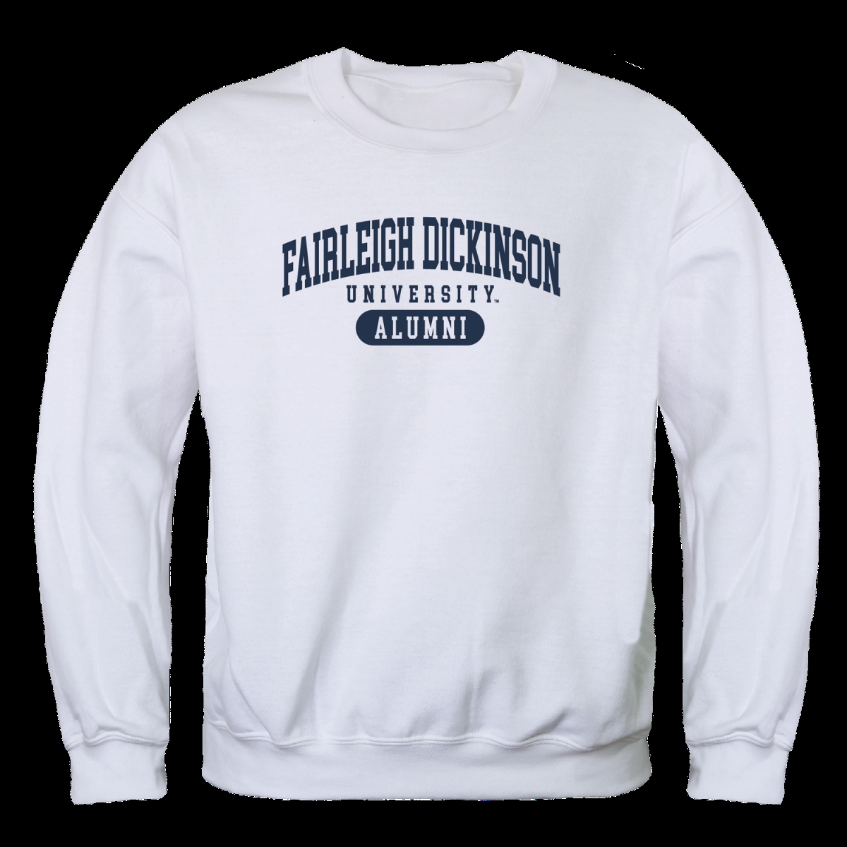 UPC 847418092704 product image for 560-300-WT2-01 Fairleigh Dickinson Knights Alumni Fleece T-Shirt, White - Sm | upcitemdb.com