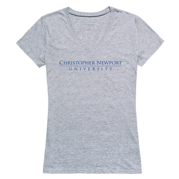 UPC 729001650655 product image for Christopher Newport University Women Seal T-Shirt, Heather Grey - Extra Larg | upcitemdb.com
