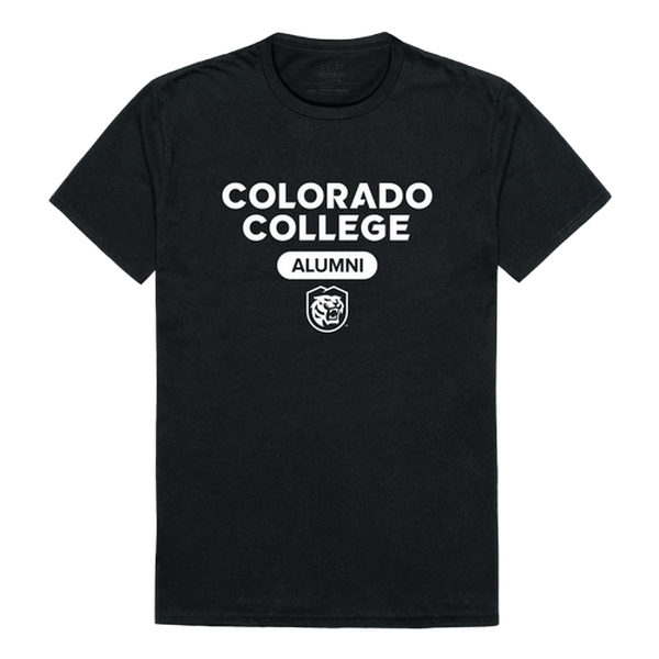 UPC 195073645354 product image for 559-285-BLK-05 Colorado College Men Alumni T-Shirt, Black - 2XL | upcitemdb.com