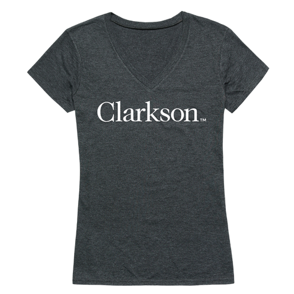 UPC 192939995240 product image for 529-281-HCH-03 Clarkson University Women Institutional Short Sleeve T-Shirt, Hea | upcitemdb.com
