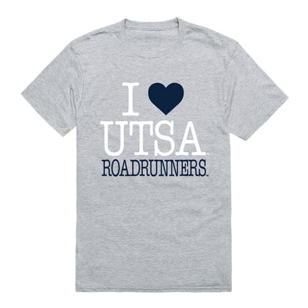 UPC 754193979291 product image for University of Texas at San Antonio I Love T-Shirt, Heather Grey - Extra Larg | upcitemdb.com