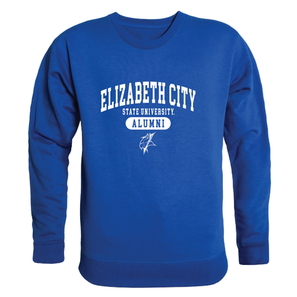 UPC 195073698985 product image for 560-297-RYL-01 Elizabeth City State University Mens Alumni Fleece T-Shirt, Royal | upcitemdb.com