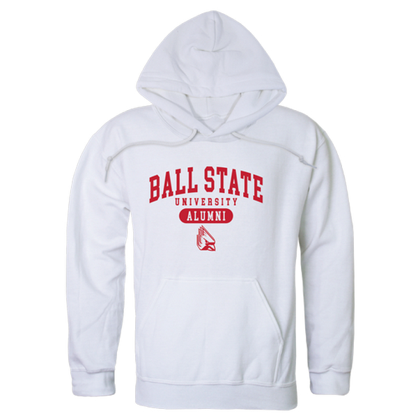 UPC 795089386243 product image for Ball State University Mens Alumni Hoodie, White - 2XL | upcitemdb.com