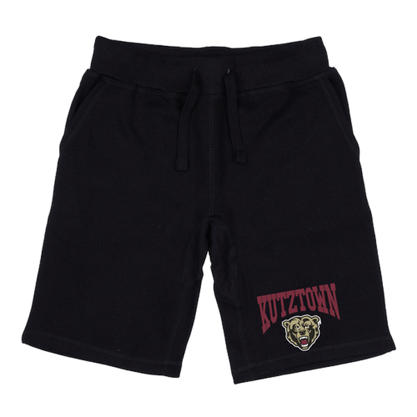 UPC 742431409587 product image for Men Kutztown Golden Bears Premium Shorts, Black - Extra Large | upcitemdb.com
