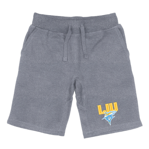 UPC 742431472888 product image for Men Long Island Sharks Premium Shorts, Heather Grey - Medium | upcitemdb.com