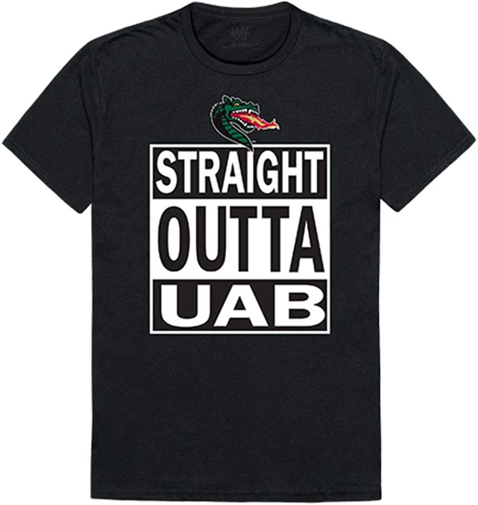 UPC 783782000108 product image for University of Alabama at Birmingham Blazers Straight Outta T-Shirt, Black -  | upcitemdb.com