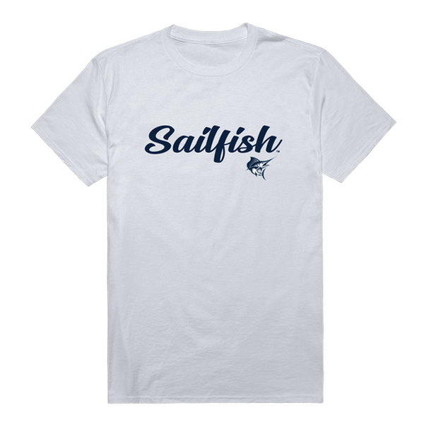 UPC 783782558241 product image for Palm Beach Atlantic University Sailfish Women Script T-Shirt, White - Large | upcitemdb.com