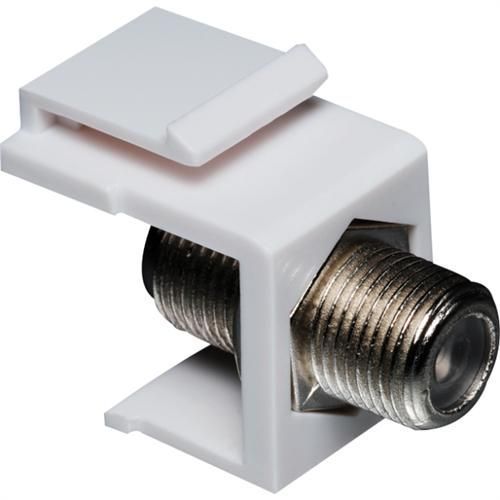 Dat20-3102-wh Keystone F-type Coaxial Connector Screw-on Mount, White