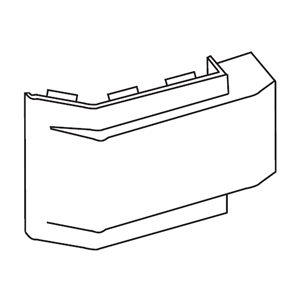 Gnvwm126 Wire Channel Moulding Horizontal Adapter