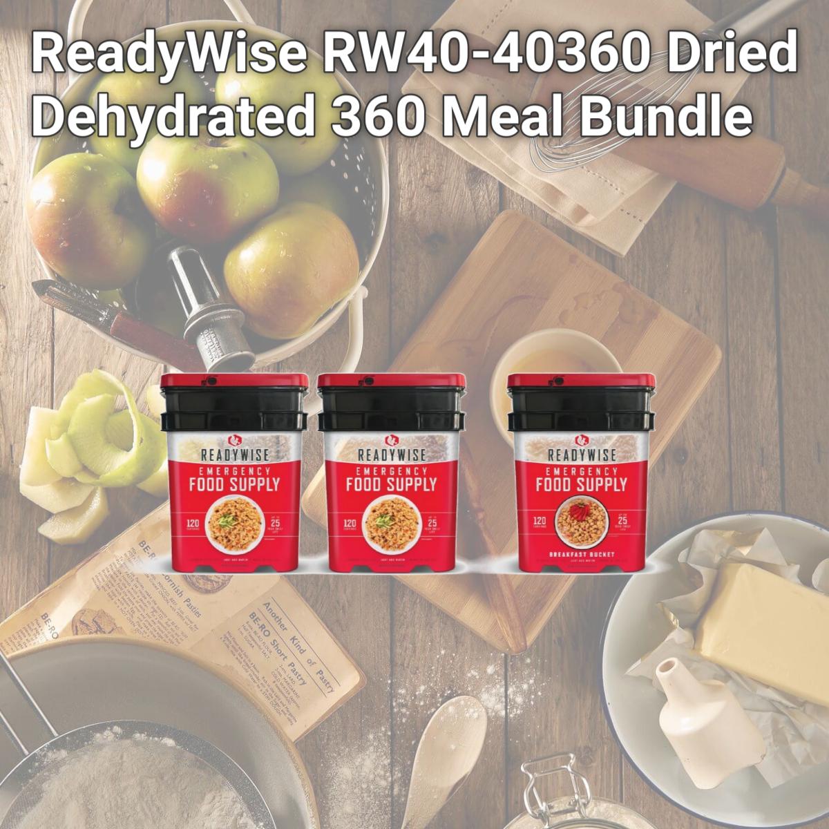 Picture of ReadyWise RW40-40360 Dried Dehydrated 360 Meal Bundle