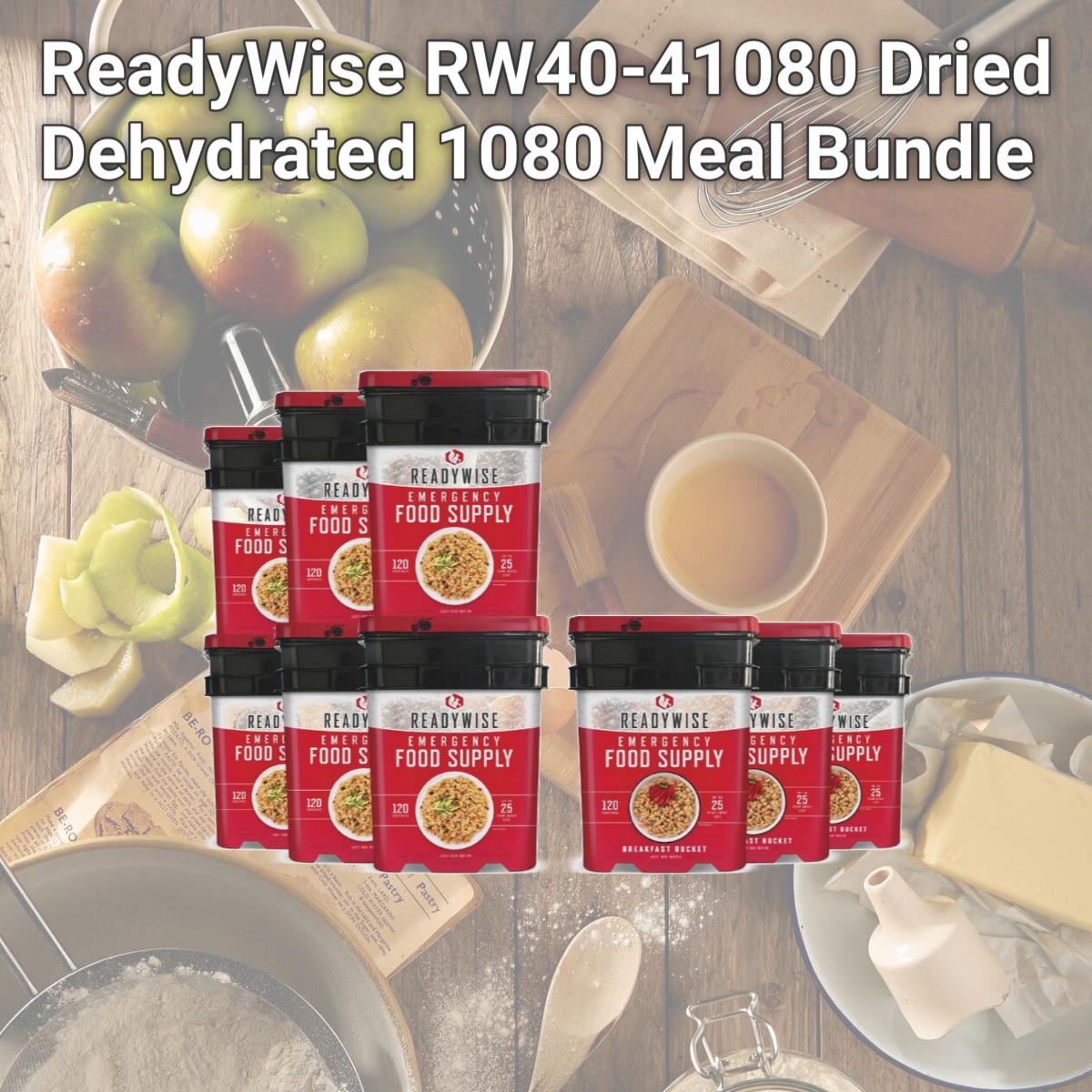 Picture of ReadyWise RW40-41080 Dried Dehydrated 1080 Meal Bundle