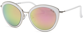 Modern Aviator Cateye Frame Style Sunglasses, Pink