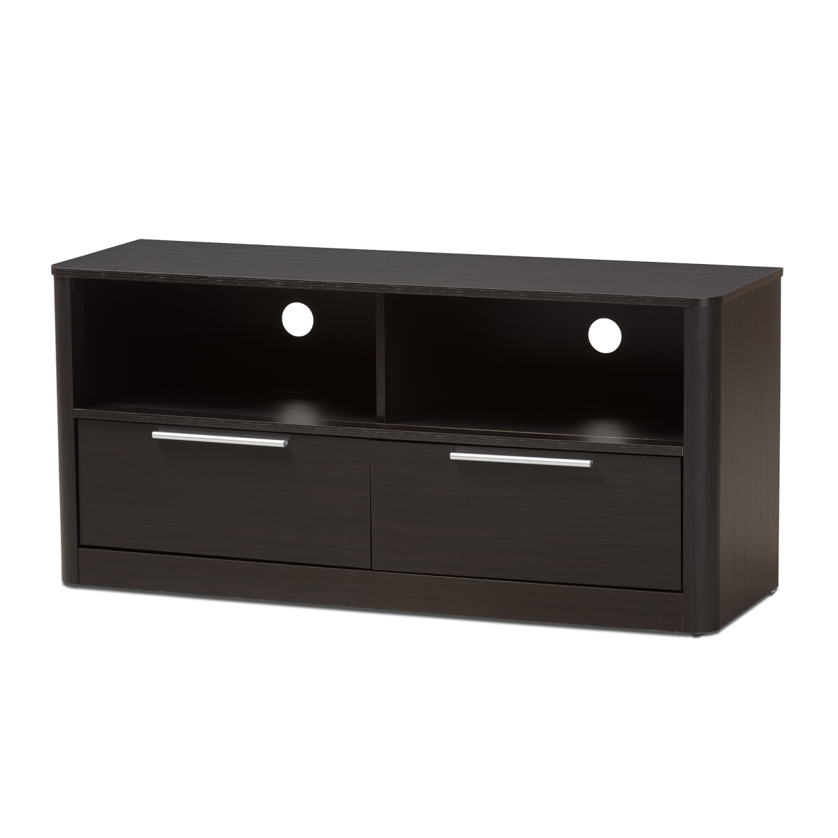 Et 5512-00-dark Brown-tv 2 - Drawer Carlingford Modern & Contemporary Espresso Brown Finished Wood Tv Stand