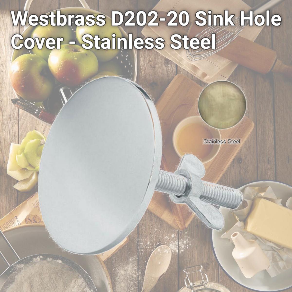 Picture of Westbrass D202-20 Sink Hole Cover - Stainless Steel