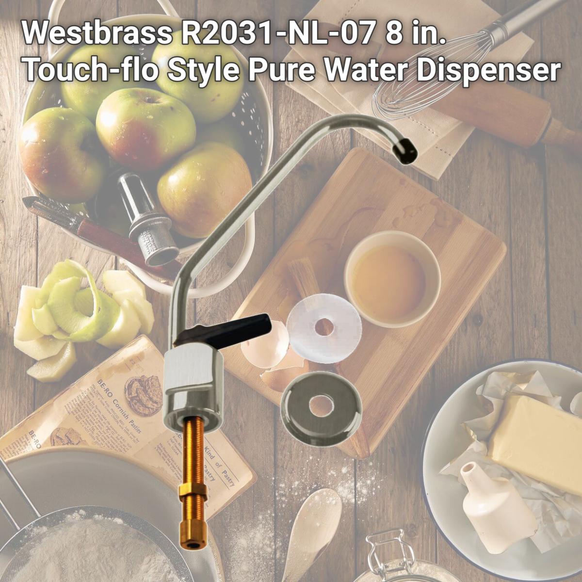 Picture of Westbrass R2031-NL-07 8 in. Touch-flo Style Pure Water Dispenser