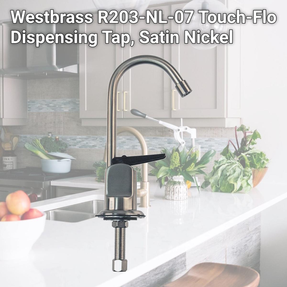 Picture of Westbrass R203-NL-07 Touch-Flo Dispensing Tap, Satin Nickel