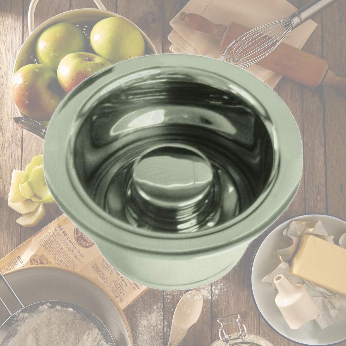 Picture of Westbrass R2082-07 InSinkErator Style Extra-Deep Disposal Flange & Stopper, Satin Nickel