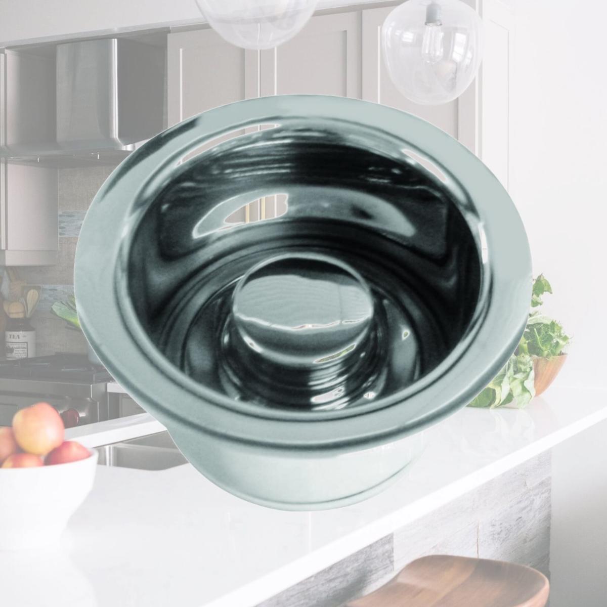 Picture of Westbrass R2082-26 Insinkerator Style Extra-Deep Disposal Flange & Stopper, Polished Chrome