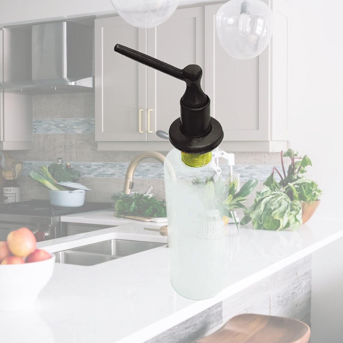 Picture of Westbrass R217-12 Standard Soap & Lotion Dispenser, Oil Rubbed Bronze