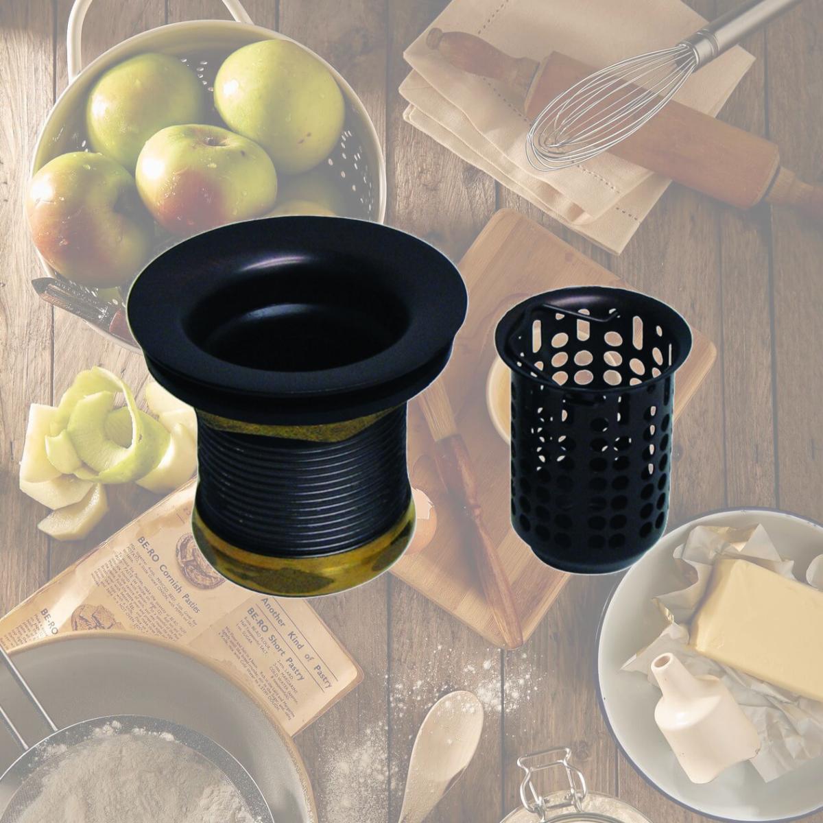 Picture of Westbrass R218-12 Junior Basket Style Bar Strainer, Oil Rubbed Bronze