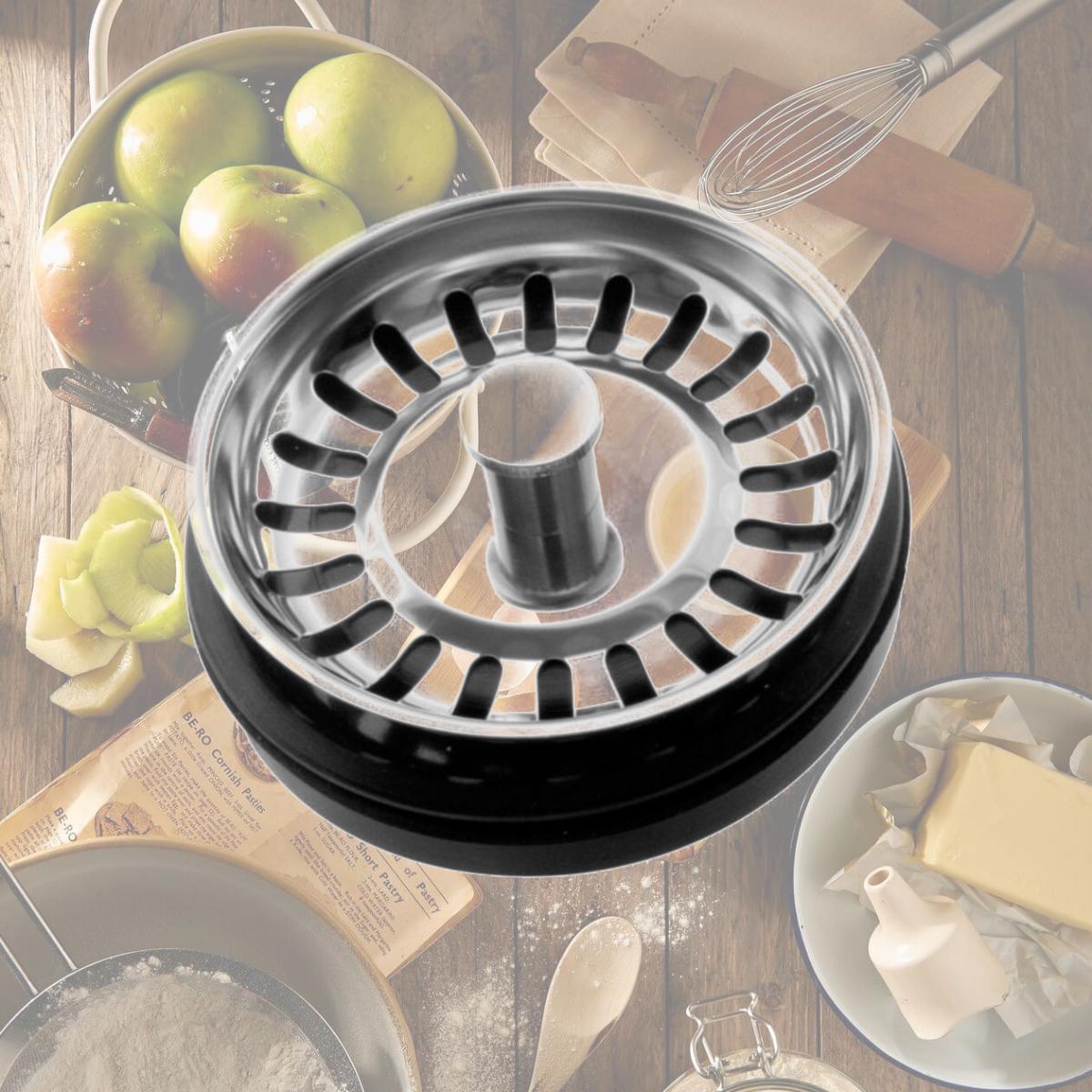 Picture of Westbrass D209S-07 3.25 in. ISE Disposal Strainer Basket only, Satin Nickel