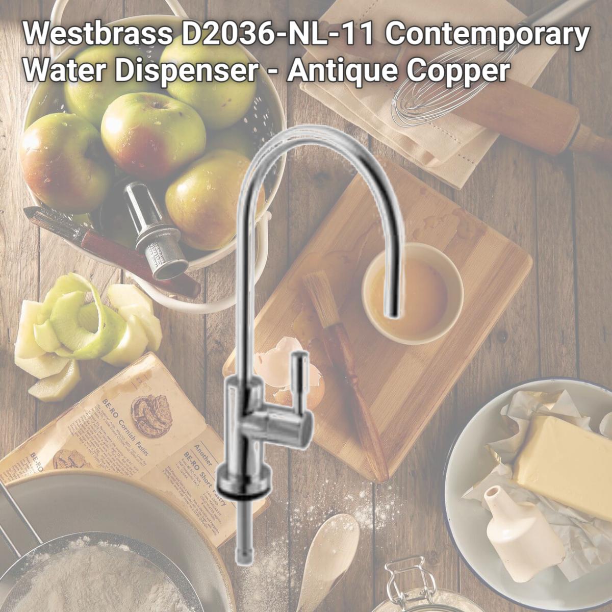 Picture of Westbrass D2036-NL-11 Contemporary Water Dispenser - Antique Copper
