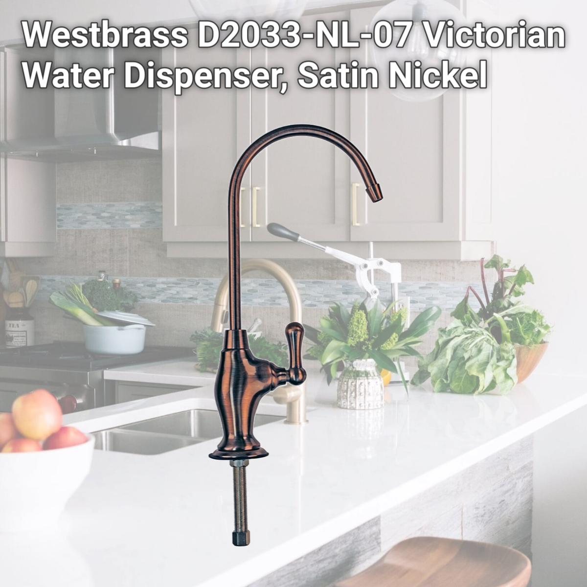 Picture of Westbrass D2033-NL-07 Victorian Water Dispenser, Satin Nickel