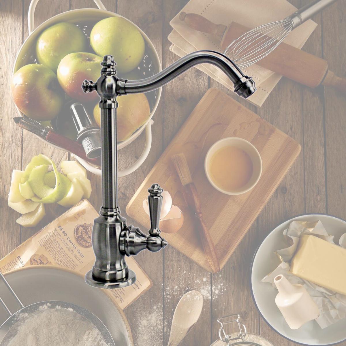 Picture of Westbrass D204-NL-07 Victorian Single Handle Hot Water Dispenser, Satin Nickel