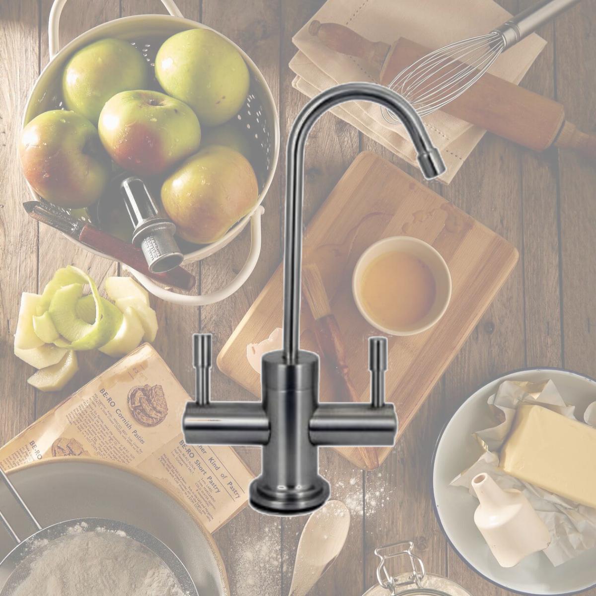 Picture of Westbrass D2051-NL-26 Contemporary Hot & Cold Water Dispenser, Polished Chrome