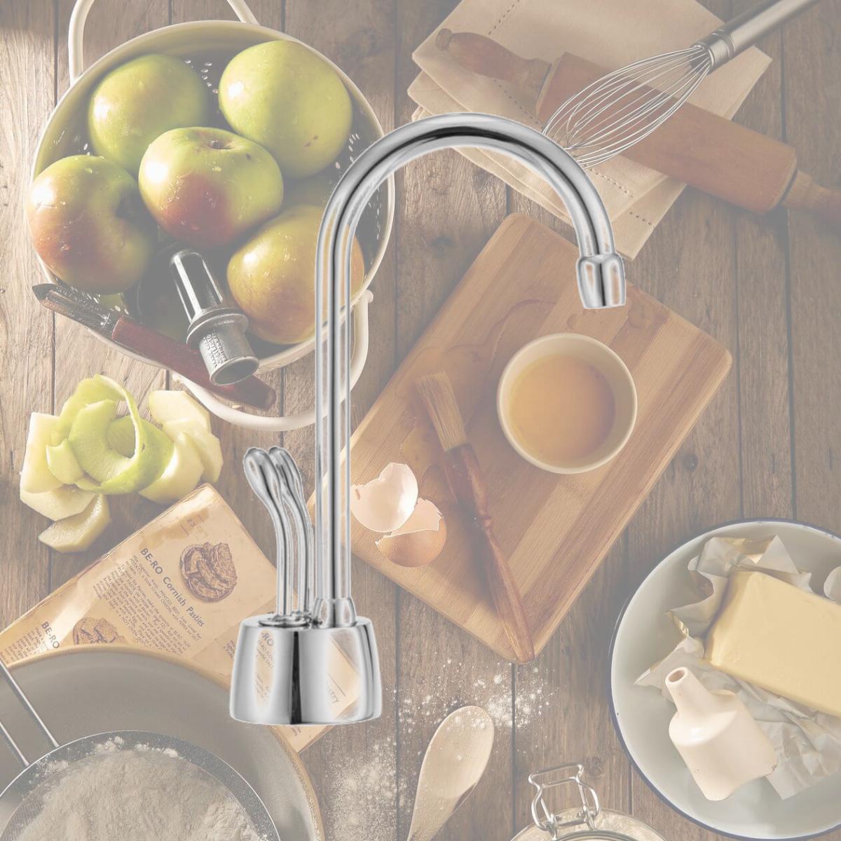 Picture of Westbrass D272-NL-05 Develosah Hot & Cold Water Dispenser, Polished Nickel