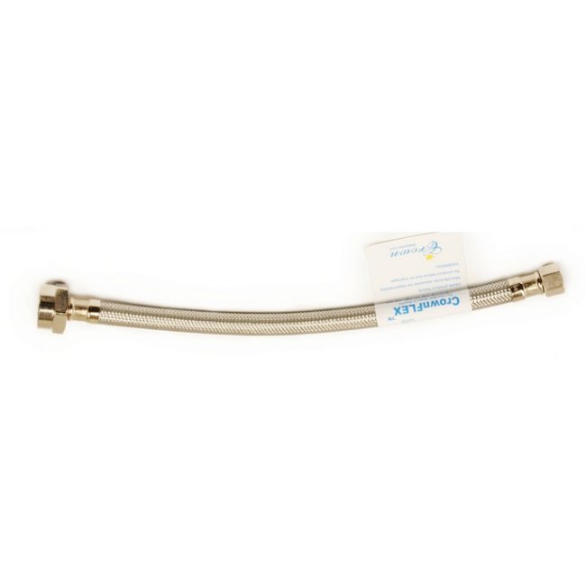 T1222b 0.5 X 12 In. Toilet Supply Line With Brass Ballcock Nut