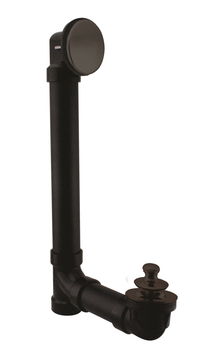 494144h-12 Illusionary 12 & 4 In. Schedule 40 Abs Bath Waste & Overflow With Lift & Turn Bath Drain In Oil Rubbed Bronze
