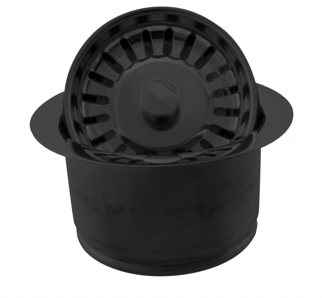 D2082s-62 Insinkerator Style Extra-deep Disposal Flange & Strainer In Matte Black