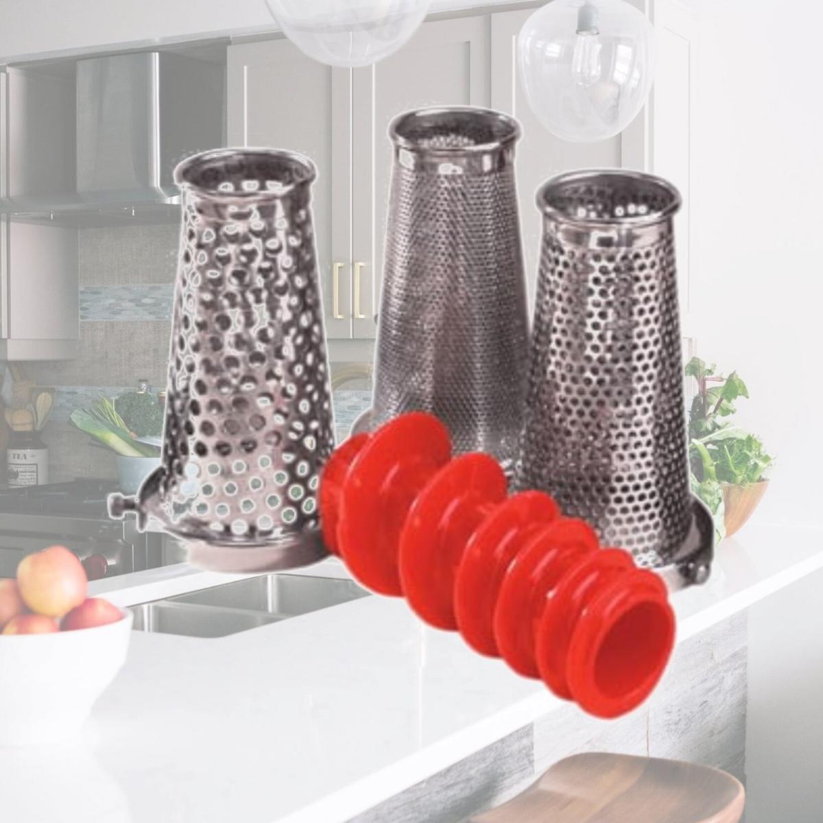 Picture of Weston 07-0858 ROMA Sauce Maker & Food Strainer (4 pc. Accs Kit)