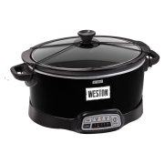 03-2300-w 7 Qt Programmable Slow Cooker With Latch Strap