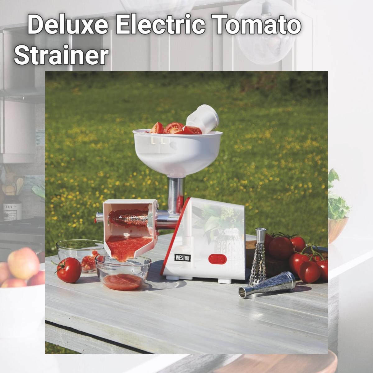 Picture of Weston 82-0250-W Deluxe Electric Tomato Strainer
