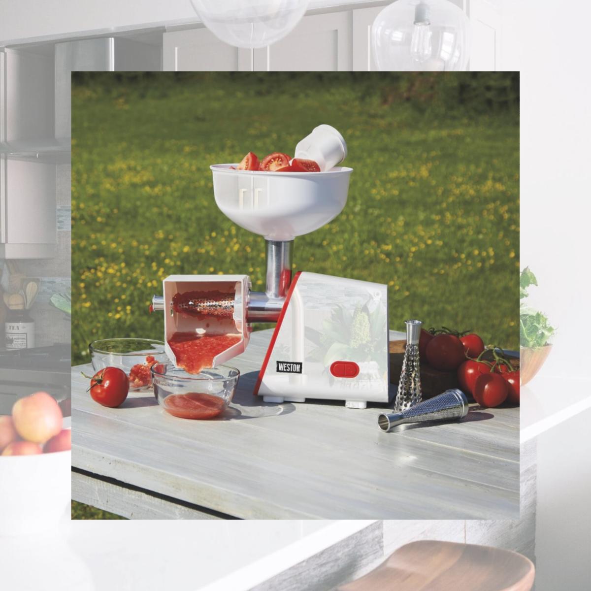 Picture of Weston 82-0250-W Deluxe Electric Tomato Strainer