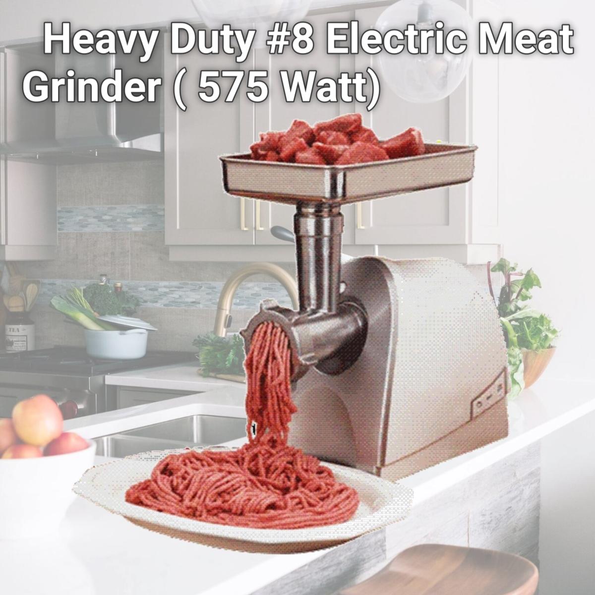 Picture of Weston 33-0201-W Heavy Duty #8 Electric Meat Grinder ( 575 Watt)