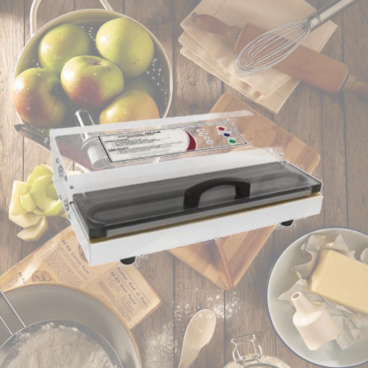 Picture of Weston 65-0101 Vacuum Sealer Pro-2100 Powder-Coated Kitchen White w/Charcoal Lid