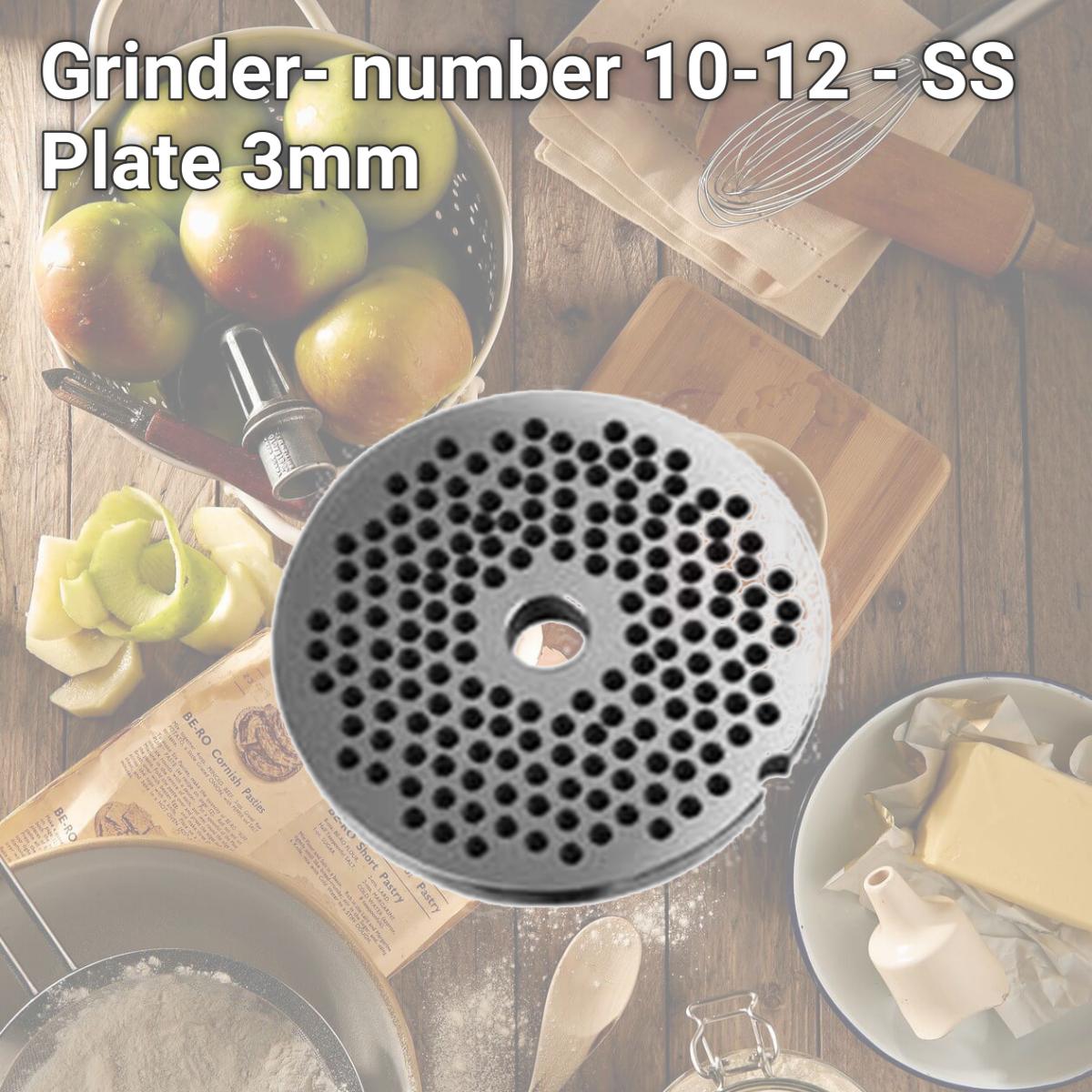 Picture of Weston Pragotrade USA 29-1203 Grinder- number 10-12 - SS Plate 3mm