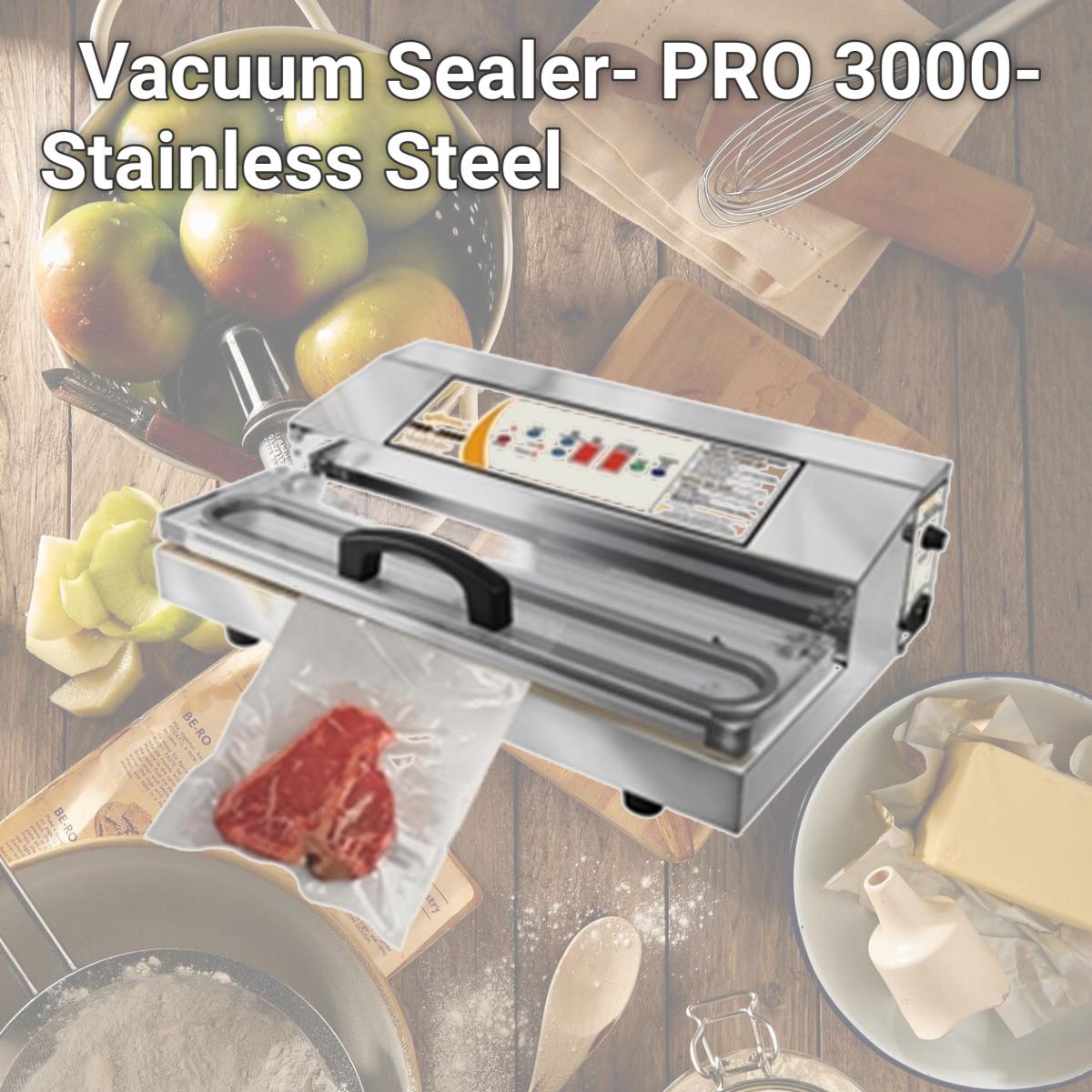 Picture of Weston Pragotrade USA 65-0401-W Vacuum Sealer- PRO 3000- Stainless Steel