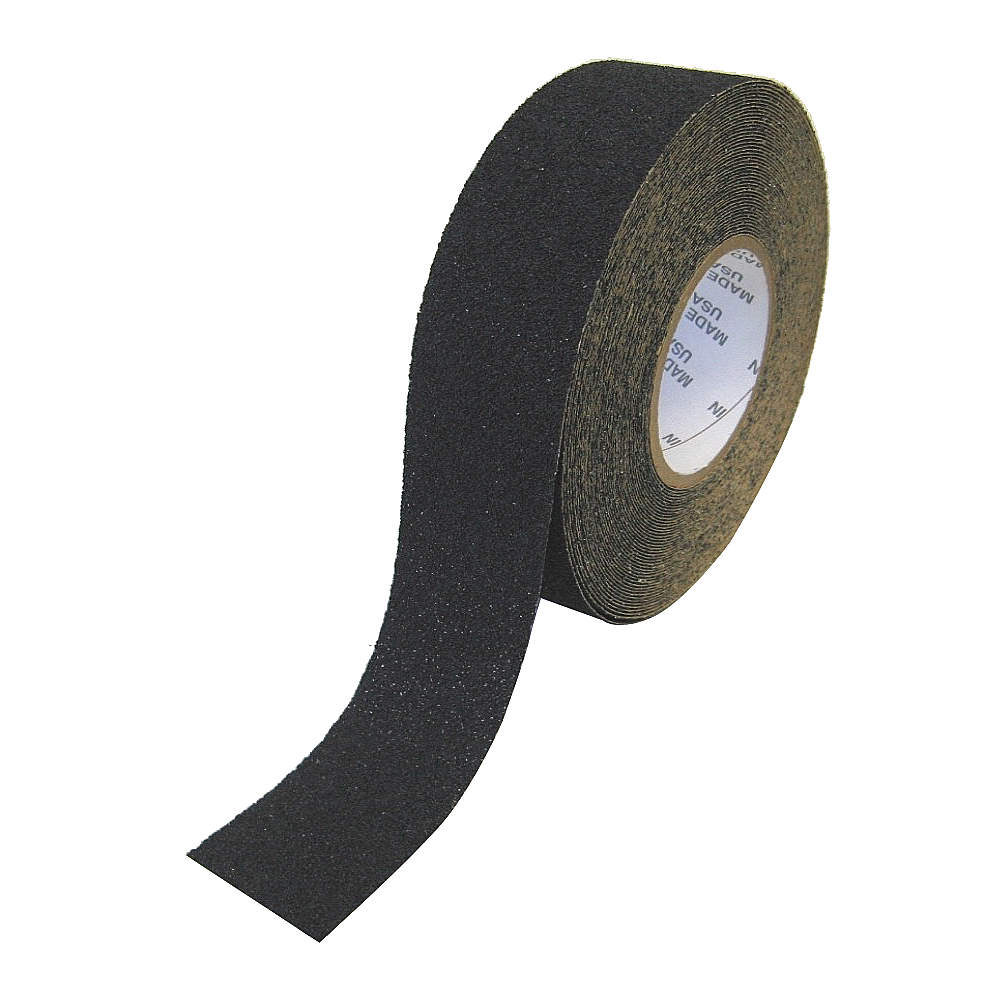 Fbm.0260r 2 In. X 60 Ft. Roll Anti Slip Safety Tape, Flat Black - Medium