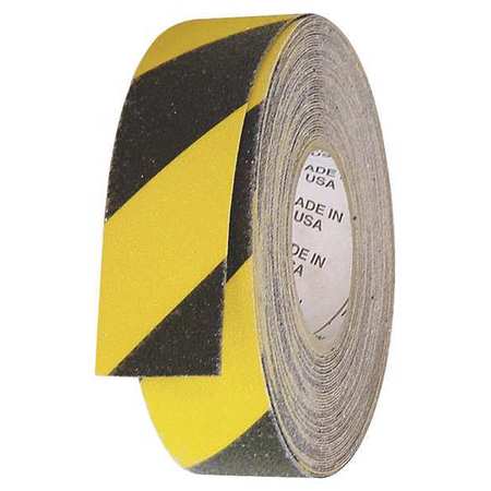 Ybs.0160r 1 In. X 60 Ft. Roll Anti Slip Safety Tape Stripe, Yellow & Black