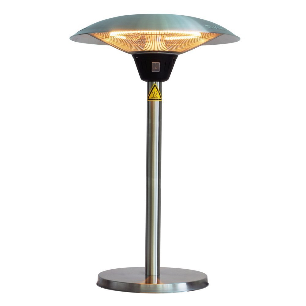 62216 Cimarron Stainless Steel Table Top Halogen Patio Heater