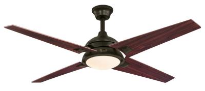 7207400 52 In. Indoor Ceiling Fan With Led Light Kit With Oil Rubbed Bronze Finish